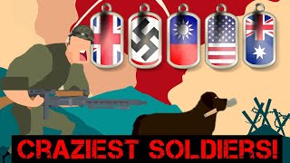 The CRAZIEST amp BRAVEST Soldiers of WW2 From Major Fighting Nations [upl. by Bernita723]