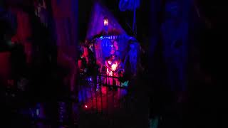 Happy Halloween LocHaven Haunted House first walk through with my youngest son [upl. by Utir]