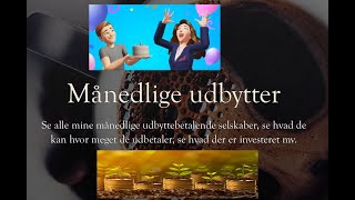 Højeste månedlige passive indkomst [upl. by Georg]