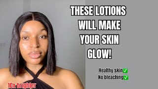 BEST VITAMIN C BODY LOTIONS TO BRIGHTEN AND GLOW YOUR SKIN COMPLEXION [upl. by Aicyle]