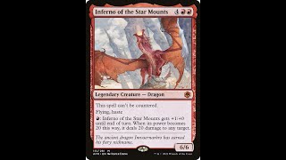 Mono Red Dragon Tribal in Commander  Deck Tech [upl. by Ennaed]