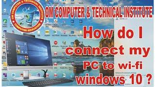 How do I connect my PC to wifi windows 10 educationviralyoutubeomcomputer789 [upl. by Palm101]