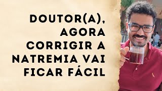 Usando a fórmula de Adrogué na hipernatremia Correção do sódio na prática [upl. by Lig]