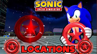 All Red Star Ring Locations in Radical Highway Sonic Speed Simulator [upl. by Ylremik416]