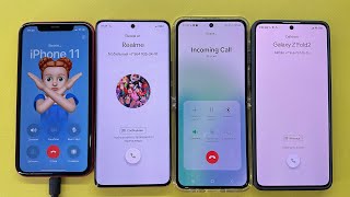 iPhone 11 Pro Incoming Call Realme 11 ProSamsung Z Flip5Poco X6 [upl. by Trojan130]