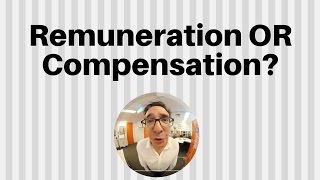 The difference between agency remuneration and compensation [upl. by Azral]