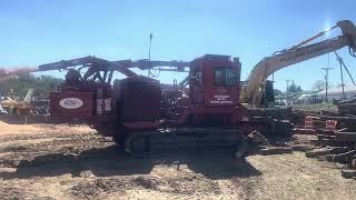 2012 Morbark 3036 Track Whole Tree Chipper [upl. by Odlaumor]