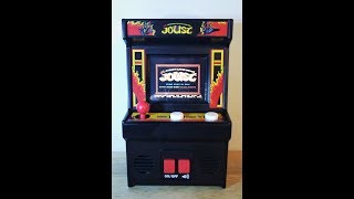 Joust Basic Fun Mini Arcade Game Play and commentary [upl. by Monahan]