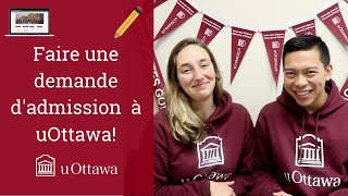 FAQ  Admission à uOttawa  uOttawa Futur [upl. by Mcgruter574]