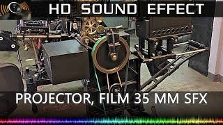 35 MM Film Projector Sound Effect 🔉📽  HQ [upl. by Pik11]