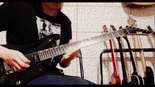 the GazettE  DERANGEMENT麗パートGuitar Solo Cover [upl. by Sibella]