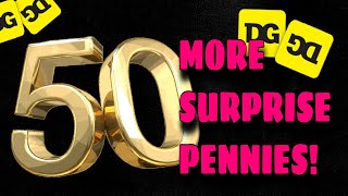 50 MORE SURPRISE PENNIES DOLLAR GENERAL [upl. by Aliber]