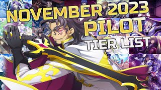 I Ranked All Pilots in Code Geass Lost Stories November 2023 [upl. by Yusem]