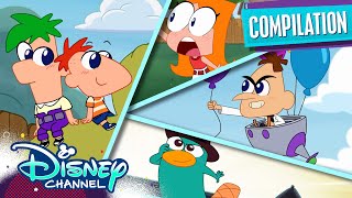 Every Phineas and Ferb Chibi Tiny Tales 🎢  Phineas and Ferb  Compilation  disneychannel [upl. by Ahseikal358]