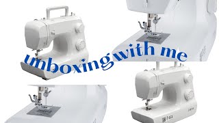 UNBOXING MY NEW SEWING MACHINE SILVERCREST SNM 33 C1  LIDL CARINA  IS IT WORTH IT [upl. by Par795]