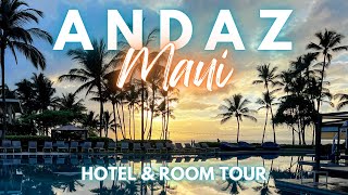 Andaz Maui at Wailea Resort  Hotel and Room Tour [upl. by Levey191]