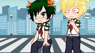 MHA Bakugou and Izuku switch places with  gachaclub [upl. by Anthea]