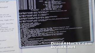 Droid X Hacks  How to Root your Droid X [upl. by Leinod]