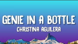 Christina Aguilera  Genie In A Bottle Lyrics [upl. by Anitreb]