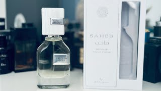 Ard Al Zaafaran Saheb intense perfume LV imagination altrernative عطر ارض الزعفران صاحب انتنس [upl. by Ilime]