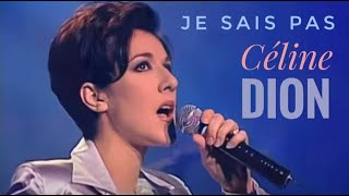 CELINE DION 🎤 Je Sais Pas 🎶 Live à Montréal 1995 [upl. by Rede]