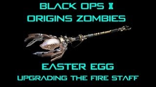 Origins Zombies Easter Egg Step 1 quotSecure The Keysquot Upgrading the Fire Staff [upl. by Strep]