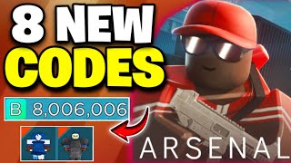 9 NEW⚠️ARSENAL ROBLOX CODES 2024  ARSENAL CODES [upl. by Esirehc]