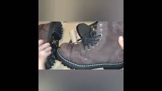 Steel Boots and Shoes 8eye classic brown [upl. by Awra]