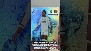 Match Attax 2425 BOOSTER TIN Opening JUDE BELLINGHAM WINNERS CARD shorts matchattax topps [upl. by Otti]