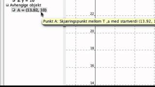 Matematikk 2P  Leksjon 19a  Eksponentiell vekst med Geogebra [upl. by Langbehn]