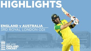 England v Australia  Highlights  Maxwell Hits Stunning Century  3rd Royal London ODI 2020 [upl. by Tailor]