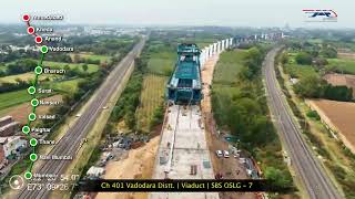 Bullet Train  Progress video  March 2024  MAHSR  NHSRCL [upl. by Icat]