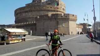 Biking in Rome Italy amp at the Vatican [upl. by Wendalyn]