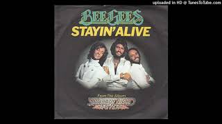 Bee Gees  Stayin Alive Instrumental [upl. by Campman794]