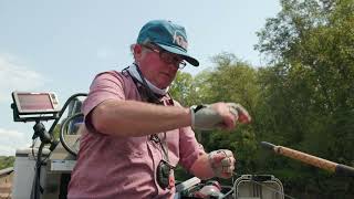 Guide Shows How To Tie A Hopper Dropper Rig For Fly Fishing WSoutheastern Anglers dorsaloutdoors [upl. by Takara980]