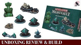 WARHAMMER UNDERWORLDS TERRAIN  NIGHTVAULT ARCANE HAZARDS Unboxing Build Review  Great For Warcry [upl. by Sair756]