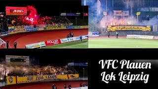 Stimmung beim VFC Plauen gegen Lok Leipzig [upl. by Esylla25]