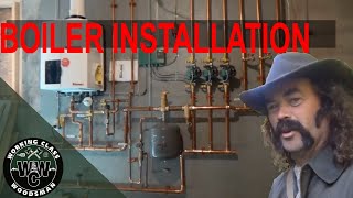 Installing a Rinnai Modern Condensing Combination Boiler [upl. by Dian]