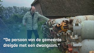 Verzamelaar uit Wijhe doet onder dwang afstand van 80 gasflessen [upl. by Hurff]