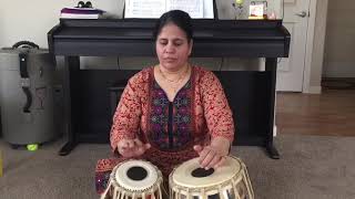 Tabla  Dha tirakita Practice [upl. by Miran]