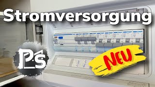 Neue Stromversorgung mit Unterverteilung [upl. by Boyse]