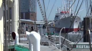 Rickmer Rickmers Hamburgs schwimmendes Wahrzeichen [upl. by Anrol]