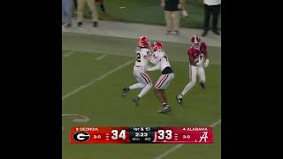 ABSOLUTE SCENES IN TUSCALOOSA RYAN WILLIAMS WITH A 75YARD TD TO RETAKE THE LEAD [upl. by Ziom]