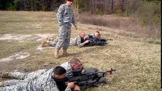 82nd Weapon Squad Machine Gun Crew Drills [upl. by Silvanus]