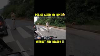 WHY POLICE IS SO IRRITATED😡shorts [upl. by Atinna242]