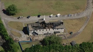 Church day care destroyed in fire in Bartow County [upl. by Bierman]