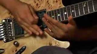 Herman Li Guitar lesson part 7 natural harmonics [upl. by Reneta704]