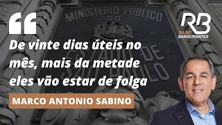 Sabino comenta sobre a licença compensatória do Ministério Público [upl. by Fahland766]