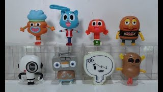 O Incrível Mundo de Gumball Mc Lanche Feliz Abril de 2018 [upl. by Norvin]