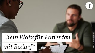 Warum müssen psychisch Erkrankte so lange auf die Behandlung bei Psychotherapeuten warten [upl. by Eniamej811]